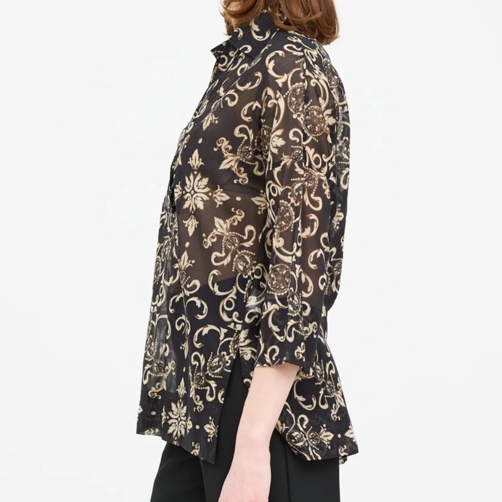 Escada Button Down Tunic - image 4